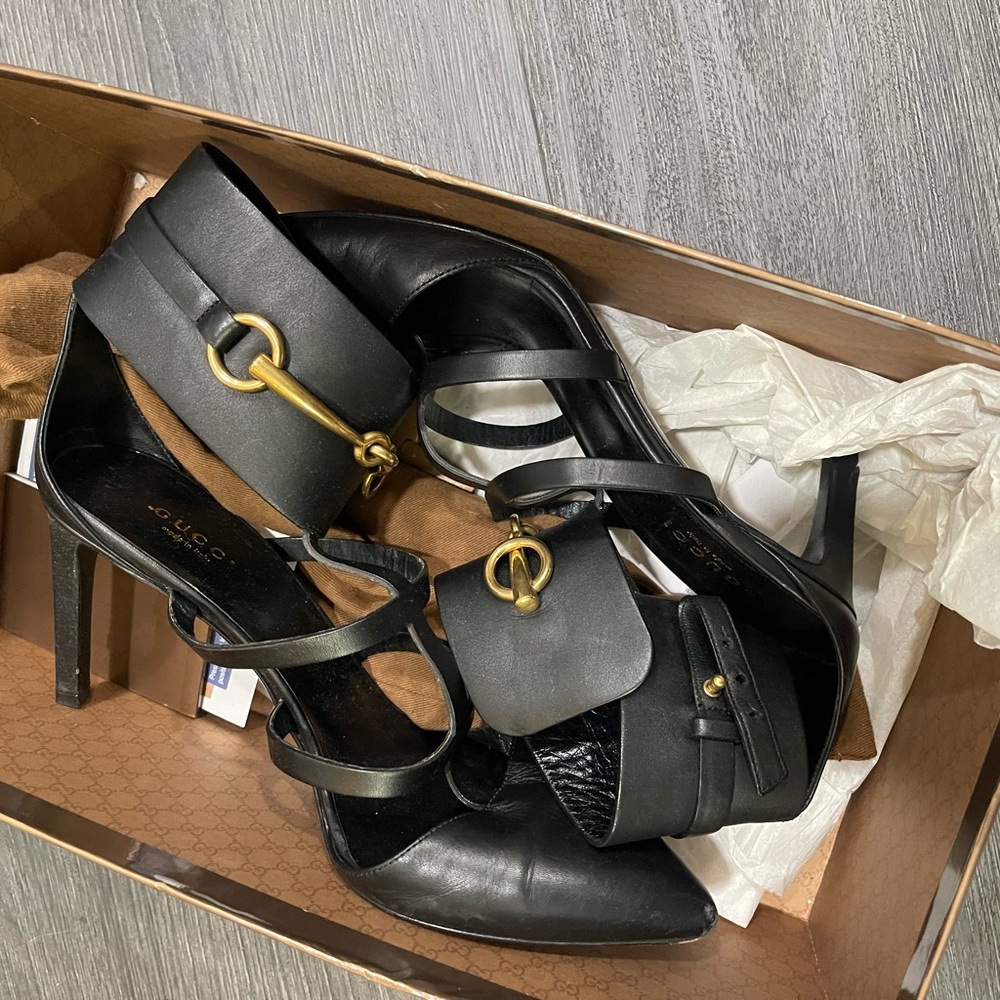 Gucci vintage Horsebit heels
